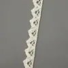 Tejido de Encaje de Algodón Hueco Diente de Perro Hecho a Mano Decoración de Ropa DIY Material de Encaje de Algodón Puro Accesorios para Coser Dobladillos de Pantalones