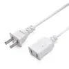 Cabo de extensão de energia de dois pinos padrão nacional cabo de extensão para ventilador de alta potência cabo de alimentação cabo de extensão de 2 condutores cabo de extensão