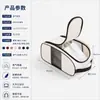 Bolsa organizadora de sapatos para viagem, adequada para viagens de negócios e viagens, à prova de poeira e respirável, para guardar sapatos, equipamentos esportivos e equipamentos de ginástica; uma bolsa de malha portátil para sapatos