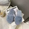 Pantuflas mullidas extragrandes 2026 para mujer, nuevos estilos de otoño e invierno, para interior y exterior, de suela plana, cálidas y hechas de algodón