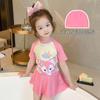 Traje de baño para niña Lingna Belle 6 años Traje de baño para bebé niña Dividido 2023 Nuevo Traje de baño para niñas 3
