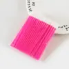 50 Pincéis Labiais Vazios, Aplicadores de Batom Descartáveis, Pincéis para Gloss Labial, Pincéis Labiais Flocados Portáteis, Pincéis de Maquiagem Cotonetes