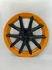 Aplicable a la decoración del tapacubos del Tesla Model 3, cambio de color ya, accesorios de modificación de 18 pulgadas, protección de llanta, negro mate, de dos piezas