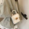 Bolso Retro de Alta Gama para Mujer 2025 Nueva Llegada Popular Versátil Bolso Cruzado para Teléfono Moda Elegante Portátil Pequeño Cuadrado