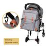 Cross-border Hot Sale Multi-funcional Mummy Bag Baby Supplies Bag Mulheres grávidas à espera de produção Saco de armazenamento Mochila logotipo imprimível