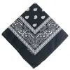 Bandanas de fábrica direta lenço quadrado multifuncional Paisley flor de caju para esportes ao ar livre lenço de algodão