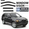 Adecuado para Deflector de Ventana Lateral para Lluvia y Sol Bmw X5 Bmw X5 E53 E70 G05 Visera para Ventana