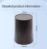 Cubo de hielo galvanizado de hojalata personalizado, cubo de cerveza, cubo redondo de hierro galvanizado de 5L, cubo portátil repelente de mosquitos, cubo de basura