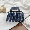 Pinza de Pelo Grande Nueva Transfronteriza, Pinza de Pelo Femenina, Pinza de Pelo de Gama Alta para la Parte Trasera de la Cabeza, Pinza de Tiburón Accesorios para el Cabello al por Mayor