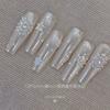 Flash Mini Diamante Plano Zirconia Diamante Joyería de Uñas Internet Celebridad Transparente Copo de Nieve Orejas de Trigo Usar Uñas Joyería de Diamante