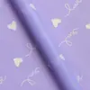 Papel de presente de amor para o Dia dos Namorados embalagem de presente de flor Tanabata 520 papel de embrulho para buquê flor à prova d'água atacado 2