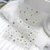 Série Duyuer Adesivos de Unha Populares Estilo Influenciador Realista com Suporte Adesivo para Decoração de Unhas DIY