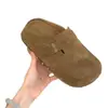 Nuevos Zapatos Birkenstock Versátiles para Mujer que Aumentan la Altura, Colección Primavera/Verano 2026, Zapatillas de Mujer Retro con Suela Gruesa, Slip-On, Medio Cubiertas