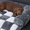 Alfombrilla para Mascotas Cojín para Sofá de Mascotas a Cuadros