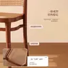 Respaldo de Silla de Comedor Nuevo Ratán Plástico Silla Engrosada Hogar Apilable Taburete Apilable Restaurante de Alta Gama Banco Comercial