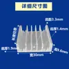Disipador de calor de perfil de aluminio Máquina CNC de alta potencia Aletas electrónicas Aleación de aluminio Placa de aluminio Aleta de alta densidad Diente Radiador