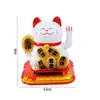 Decoración de Pastel de Abanico de Dinero Eva de Moda para Buena Fortuna, Prosperidad, Riqueza y Gato de la Fortuna Toppers Decorativos para Hornear