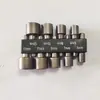 Atacado de fábrica 14 peças chave de soquete forte 9 peças cabo hexagonal soquete de parafuso conjunto de soquetes para chave de impacto pneumática