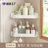 Procesamiento Personalizado OEM Estante de Pared Colgante de Pared Esquina Cocina Baño Estante Triángulo de Pared