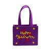 Halloween Transfronterizo Nueva Bolsa de Fieltro Bolsa de Dulces Tridimensional Portátil para Niños Barril de Almacenamiento de Calabaza Bolsa de Azúcar de Halloween