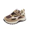Zapatos Deportivos para Niños de Cuero Impermeable Zapatos de Correr para Niños Modelo Nuevo Primavera 2026 para Niños Mayores y Estudiantes Zapatos Casuales Antideslizantes