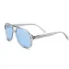 Novos Óculos de Sol Retro Europeus e Americanos de Armação Grande com Lentes Duplas Tipo Sapo Anti-UV Óculos de Sol de Placa de Alta Qualidade para Venda Transfronteiriça