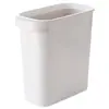 Papelera de Hueco Estrecho para Hogar, Baño, Inodoro, Ranura, Rectangular de Plástico sin Tapa, Anillo de Presión, Papelera de Cocina