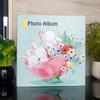 Álbum de Fotos DIY Autocolante com Cobertura de Filme Feito à Mão de 18 Polegadas Álbum de Crescimento de Bebê e Crianças Álbum Memorial Universal para Família