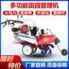 Tongcheng Rotocultivador Pequeño Agrícola Surcador de Suelo para Puerros Huerto Diésel Microcultivador Surcador de Fresas Rotocultivador