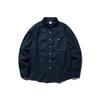 Timachine Ami Camisa de Mezclilla Caqui Tendencia Camisa de Trabajo Primavera y Otoño Holgada Casual Chaqueta Cs122
