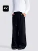 Pantalones Deportivos Simples Americanos Fengmei para Hombre y Mujer, Holgados, Estilo Callejero, Remaches, Cordón Elástico, Caída, Pierna Ancha, Pantalones Casuales