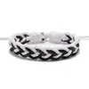 Pulsera tejida a mano de cuerda de algodón con forma de cruz y dopamina, con cordón encerado, artículo popular de transmisión en vivo de Douyin, pulsera colorida, cuerda para la mano