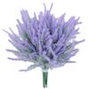 Decoración de Boda Pastoril Flocado Lavanda al por Mayor Césped Artificial Lana de Valor Plástico Espiga de Trigo Falsa Decoración ramo