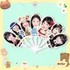 Babymonster Lee Chae-In Shin Hye-Yeon 30% de desconto Leque Dobrável Leque Suporte de Concerto Mercadoria