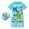 Traje de baño de una pieza para niños y niñas (2026), con protección solar.