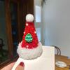 2022 Novo Natal Chapéu Prego Pérola Grampo de Cabelo Bonito Pérola de Pelúcia Natal Grampo de Cabelo Decorativo de Natal