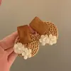Brincos de Palha Estilo Férias de Verão na Beira-Mar com Design Único, Moda de Nicho, Brincos Estilosos e Distintos, Acessórios de Orelha Únicos Atacado