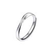 Anillos de Pareja Dulces con Azúcar para Hombres y Mujeres, Estilo Coreano, Estilo Ins, Modernos y Versátiles, Anillo Abierto Möbius