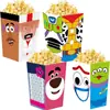 Serie de gran éxito transfronterizo decoración fiesta de cumpleaños cajas de palomitas de maíz pollo de dibujos animados vasos de papel para palomitas de maíz cajas de empaque para papas fritas suministros