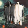 Decoração de Halloween Corda de Cânhamo Fantasma Caveira Fantasma Pendurado Gaze Pendurada Quarto Decoração de Casa Assombrada Adereços de Terror de Halloween