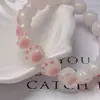 Pulsera de raíz de Bodhi imitación pata de gato al por mayor Xiaohongshu cordón de mano de melocotón protector de dedo suave joya de mano jugable regalo para estudiante