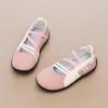 Zapatos de Princesa para Niñas 2026 Primavera y Otoño Estilo Coreano Zapatos de Cuero para Niños Suela Suave Sin Cordones Zapatos Planos de Moda para Bebé Tendencia