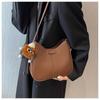 Bolsa Transversal Pequena Pura 2024m para Mulheres, Bolsa de Ombro para Passeios, Bolsa Transversal para Ir ao Trabalho, Estilo Ins, Simples e Fashion