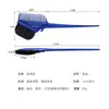 Pente Azul de Dupla Face para Coloração e Pincel para Tratamento com Óleo, Pente e Escova de Dupla Face, Pincel Preto para Permanente e Coloração de Cabelo, Ferramentas de Cabeleireiro Atacado
