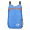 Mochila de viaje plegable para montañismo, para exteriores, ligera, impermeable, multifuncional, con estampado de logotipo para hombre y mujer, bolso de hombro deportivo.