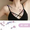 ¿El Nuevo Tatuaje de Flor Transfronterizo de Rikalon? Pegatinas de Tatuaje Impermeables para Clavícula y Pecho Dopamina Personalizadas Pegatinas de Tatuaje Europeas y Americanas