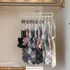 Colgador de Almacenamiento para Cinturones, Estante Lateral para Exhibir Cinturones y Corbatas en el Armario, Colgador Doméstico para Bufandas, Colgador Multifuncional