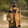 Chaqueta Nueva de Primavera y Otoño Tres en Uno Mismo Estilo para Hombres y Mujeres Repelente al Agua Chaqueta Polar Desmontable Chaqueta de Montañismo Personalizada