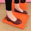 Mocasines de piel suave para mujer, nuevo modelo otoño 2026, punta redonda, cómodos, ligeros, versátiles, suela suave, antideslizantes, boca poco profunda, zapatos para mamá