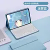 Funda de Cuero para Teclado Español Ruso Xiaomi 7/7 Pro Funda Protectora Magnética de 11 pulgadas con Retroiluminación Táctil Idioma Francés